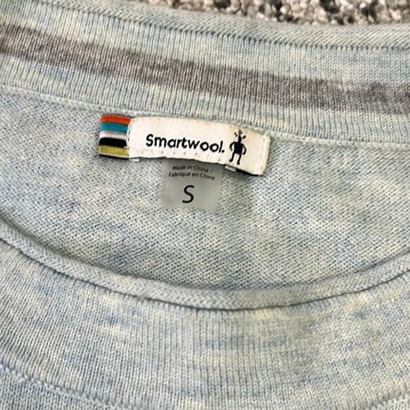 Smartwool Shadow Pine Pullover Pocket Sweater, Women’s S, Frosty Green Gorpcore‎ - Picture 4 of 11